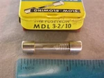5 Cooper Bussman Fusetron Mdl3-2/10 (3 2/10a) Time Delay Fuses. Fixed Price $19.99.