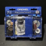 Dremel 7 Piece Ezlock Sanding And Polishing Kit Ez684-01. Fixed Price $14.99.