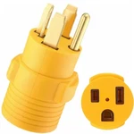 Kanayu 14-30p To 6-50r Dryer Welder Adapter Compatible With Nema, Yellow. Fixed Price $25.02.