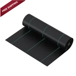 Mychoiii 3ft X 100ft Weed Barrier Landscape Fabric, 3ft*100ft-3.5oz,. Fixed Price $32.26.