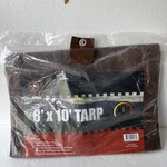Heavy Duty Tarp Cascade Outdoor Gear 8 X 10 Brown 80 Ft 2 Waterproof 120 Gsm. Fixed Price $39.99.