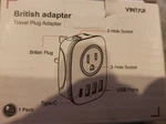Vintar Travel Plug Adapter International 1 Usb C 2 American Outlets 3 Ports. Fixed Price $19.99.