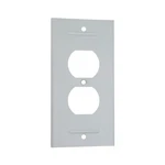 Wiremold G3036be 3000 Series Race-way Blank Or Power Tap Cover, 1/2" Ko, Ivory. Fixed Price $12.00.