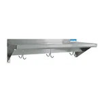 Bk Resources Bkws-1636-pr 36"wx16"d Stainless Steel Wall Mount Premium Overshelf. Fixed Price $216.54.