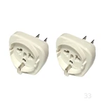Us To Taiwan Electrical Outlet Power Plug Adapter For Taiwanese Travel. Fixed Price $11.81.