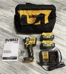 New Dewalt Dcf921p2 20v 1/2" Impact Wrench Brushless Atomic Hog Ring Kit 5.0ah. Fixed Price $299.95.