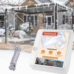 20 Mil Heavy Duty Clear Pvc Tarpaulins 8 X Ft, Waterproof Wind-proof Trans.... Fixed Price $125.04.