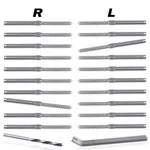 10 Pairs Left&right Handed Thread Lag Screws For 1/8" Decking Cable Railing K.... Fixed Price $38.73.