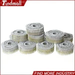 Findmall 3600pcs 15deg 1-3/4" X 0.092" Collated Wire Coil Round Head Siding Nail. Fixed Price $33.13.