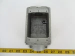 Crouse Hinds Fdcc1 Single Gang Box Outlet 23.0 Cubic Inches. Fixed Price $49.00.