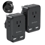 Anntane 2 Pack Us To Uk Travel Adapter Type G For 4 Outlets 3. Fixed Price $28.74.