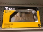 Titan 21265 Rectangular Magnetic Parts Tray, 5-3/8" X 9-3/8". Fixed Price $18.99.