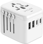 Vylee Universal Travel Adapter 5-in-1 European Plug International Charger. Fixed Price $32.72.