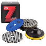 Diamond Polishing Pads, Zfe 9pcs 4 Inch 100mm Dry Pads Set Assorted. Fixed Price $46.99.