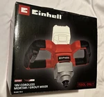 Einhell 18v Cordless Mortar Grout Mixer Te-mx 18li Tool Only. Fixed Price $54.99.