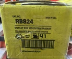Lot 0f 41 Nvent Erico Caddy Rbs24 Outlet Box Mounting Bracket 24" Stud Ed4u 4067. Fixed Price $125.00.