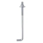 Hromigry 1/2 X 10 Concrete Anchor Bolts 25 Pack L Shaped, Hotdip Galvanized. Fixed Price $83.94.