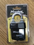 Master Pro Series 6121 Rekeyable Padlock - Keyed Different. Fixed Price $24.95.