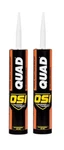 2 Osi Quad 10 Oz. Bronze Door Siding Window Elastomeric Polymers Sealant. Fixed Price $26.59.