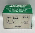 Auveco 7595 Medium Hog Rings For Cushion Springs 500 Total Upholstery Fastener. Fixed Price $19.99.