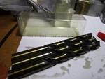 31/64" Hss 135 Split Point Black And Gold Finish Fmt Jobber Drill Qty 3. Fixed Price $35.00.