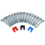 52 Pcs Car Lift Install Kit With 36 1/4" & 1/8" 1/16" Leveling Shims Ki.... Fixed Price $106.08.