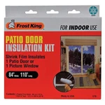 Frost King V76h Patio Door Insulation Kit, 84" X 110", Indoor. Fixed Price $9.75.
