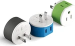 Japan Philippines Power Plug Adapter With 2 Usa Inputs - Travel 3 Pack Type. Fixed Price $20.85.