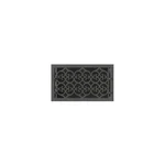 Hv-1017-814-ci Scroll Design Cast Iron Wall Pre-drilled Register W/ Louver - 8". Fixed Price $18.00.