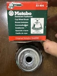 Nos Metabo Steel Wire Cup Brush 5/8" Arbor 70mm New Germany. Fixed Price $17.99.