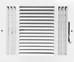 Hbw 10"x 8" (duct Opening Size) 3-way Stamped Face Steel Ceiling/sidewall Air.... Fixed Price $26.03.