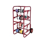 Adirpro Transportable Multiple Axle Cable Caddy - Multi-spool Wire Rack Dispe.... Fixed Price $243.68.