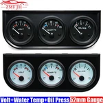 Car Meter Water Temp/oil Temperature Gauge Oil Pressure Voltage+sensor. Fixed Price $90.74.