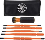 Klein Tools 8-in-1 Insulated Interchangeable Screwdriver Set. Fixed Price $35.00.
