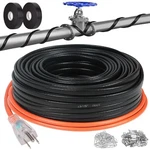 Heat Tape For Water Pipes, -40 F Anti-freeze De-icing Heating Tape, Pipe 100ft. Fixed Price $124.91.