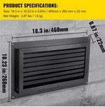 Skyshalo Flood Vent 8 In X 16. Fixed Price $24.99.