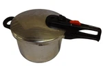 Magefesa Stainless Steel Pressure Cooker With Safety Lock 6 Qt Practika Plus. Fixed Price $39.99.