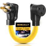 Nema 14-50p Male To 6-50r Female Welder Plug Adapter Cord, Rv 50 Amp 4 P.... Fixed Price $54.29.