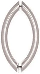 Crl Chrome 8" Crescent Style Back-to-back Pull Handles Without Metal Washers -. Fixed Price $80.00.