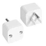 2pcs Grounding Plug Adapter Safety Ground Outlet Premium Abs Copper Mat. Fixed Price $13.39.