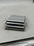 Lot Of 4 Mulberry 30283 2-gang Weatherproof Flat Blank Cover, Anodized Alum. Fixed Price $24.99.