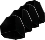 Car Trunk Organizer Blocks, 4 Pack Of Multipurpose Storage 3.9 , Black. Fixed Price $24.64.