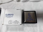 Curran Ce-635-bsm 4-1/2" Square Handicap Push Plate 4495sq. Fixed Price $45.47.