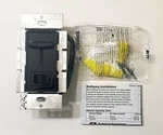 Lutron S-600p-bl Skylark 600-watt Single Pole Dimmer With On/off Switch, Black. Fixed Price $12.99.