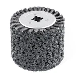 Shitime 4.7"x 4" Twisted Steel Wire Wheel Multi Surface Texturing, 0.02" Coar.... Fixed Price $68.29.