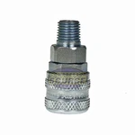 Milton 1/4" Mnpt Male A Style Coupler Steel 34 Scfm 300 Psi Max Buna-n Seal 776. Fixed Price $16.95.
