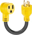Nema L14-30p To 6-50r Welder Adapter Plug Cord 1.5 Ft, 4 Prong Black. Fixed Price $29.79.