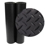 Diamondplate Rubber Flooring Roll 3 Mm X 4 Ft 2 Black. Fixed Price $35.70.