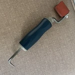 Everhard Silicone Seam Roller Tester Probe Roll N Chek Blue Handle Vntg. Fixed Price $24.99.