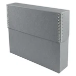 15.5x10.5x2.5 Inch Gray Archival Document Storage Box Metal Edge File Organizer. Fixed Price $36.55.